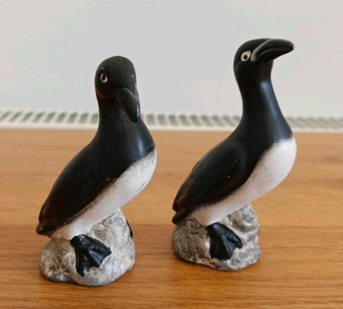 Pair small vintage ceramic - small,
