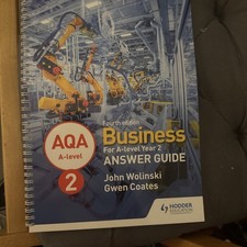 AQA A-level Business Year 2