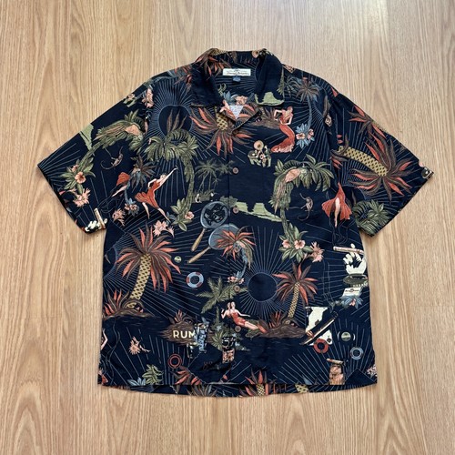Tommy bahama men black silk - bahama, men's