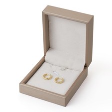 14K Yellow Gold Twisted Round