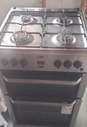Gas cooker double oven - cooker,