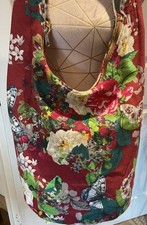 BOHO FLORAL BAG HOBO SHOULDER