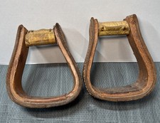 Vintage Leather Rawhide Saddle