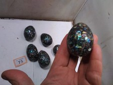 Mother Of Pearl ' Eggs ' Unusual Ornaments