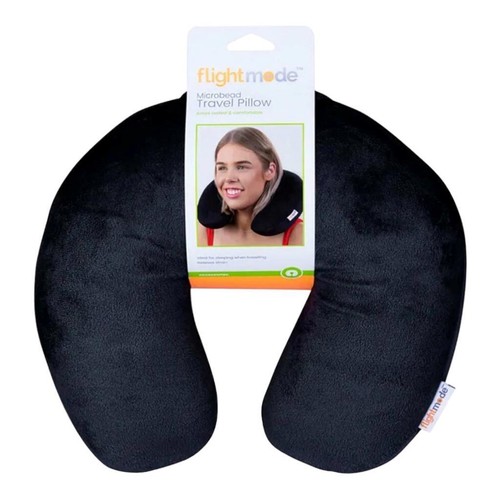 Microbead travel neck pillow - microbead,