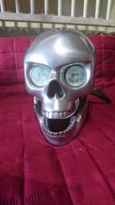 SKULL HEADLIGHT ,TRIKE , HARLEY CHOP,