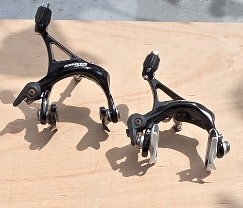 Sram apex road bike - side, pull