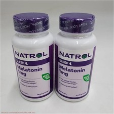 LOT OF 2!! Natrol Melatonin, 1