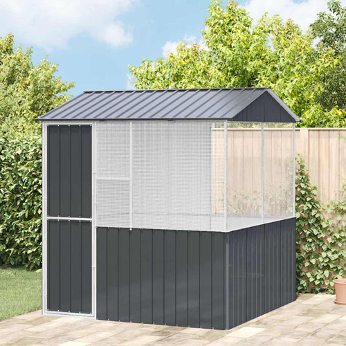Bird cage anthracite - bird,