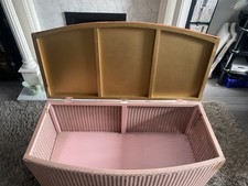 Vintage Lloyd Loom Coral &