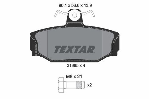 Fits textar 2138501 - textar,