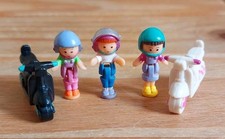 Vintage Polly Pocket Scooter Fun 1994. 100% Complete. Rare