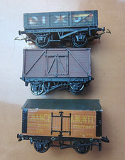 Rake of OO Gauge Wagons. 1 Brass Kit Built.  Clearance Lot No Reserve