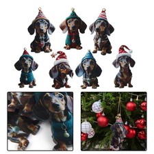 7Pcs 2D Merry Christmas Tree