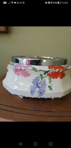 Art deco coronet - deco, floral