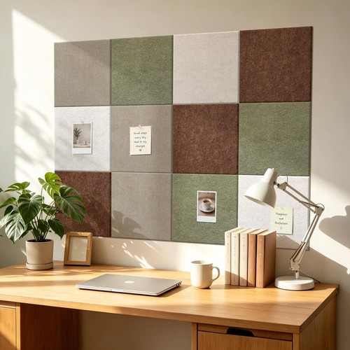 Pack felt notice board - felt,