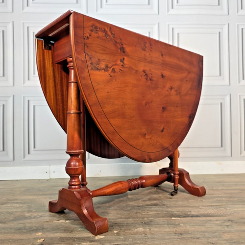 Antique drop leaf - leaf, table