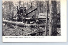 Postcard The BEST Logging