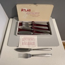 Vintage Atlas Fish Knives