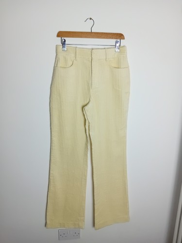Zara cream ecru thick cord - zara,