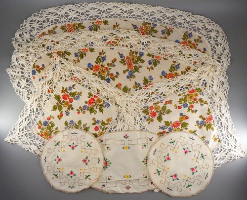 Vintage handmade linen - vintage, 7