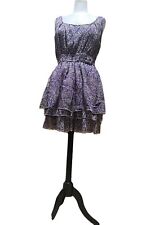 Pepper Tree London Floral Layered Dress Size Large UK 12 Chest 92 L65 cm Approx