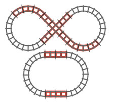 Peg Perego Figure 8 Track Set