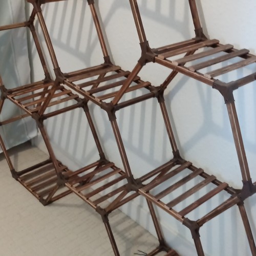 Brown bamboo freestanding - brown,