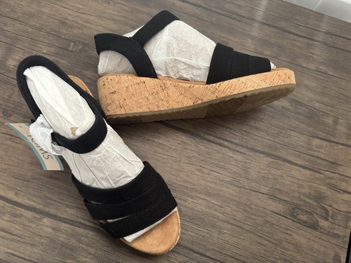 Toms women julia black - toms, strappy