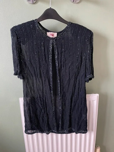 Hamells black beaded - , evening