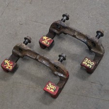 PAIR BMW E46 325ci 328ci 320ci Vented FRONT Brake Carriers 300mm