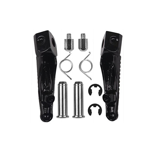 Motorcycle front footrests - front,