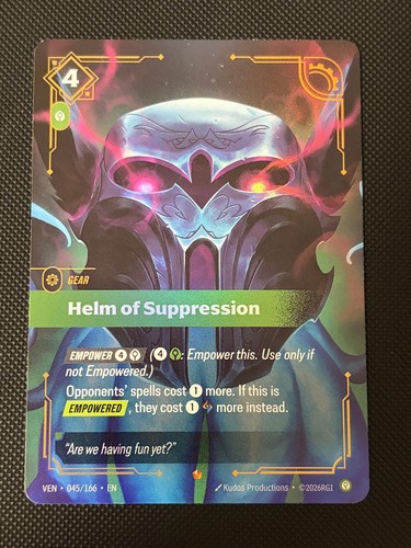 Helm suppression 045 166 - helm, 045/166