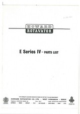 Howard Rotavator E Series IV