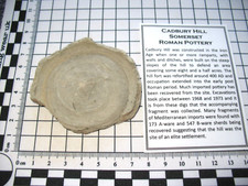 Roman pottery fragment shard -