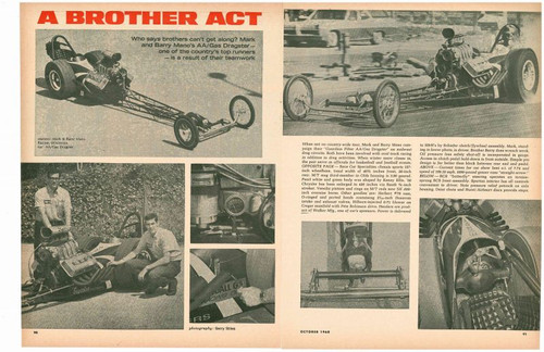 1968 gas dragster mark - 1968,