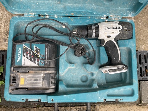 Makita dhp453 drill cased - makita,