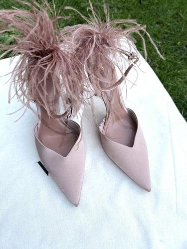 Zara pink feather - zara,