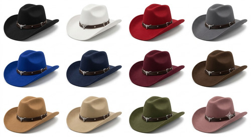 Men western cowboy - cowboy, hat