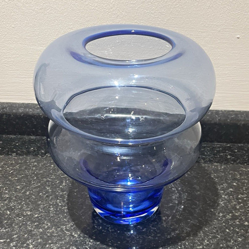 Home large blue - home, vase