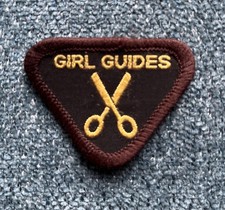 1 X Old Brownie Needlework Interest Badge Patch UNUSED Vintage GirlGuiding