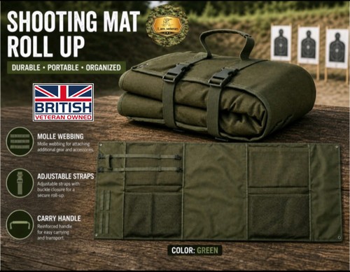 Green shooting training mat - shooting,