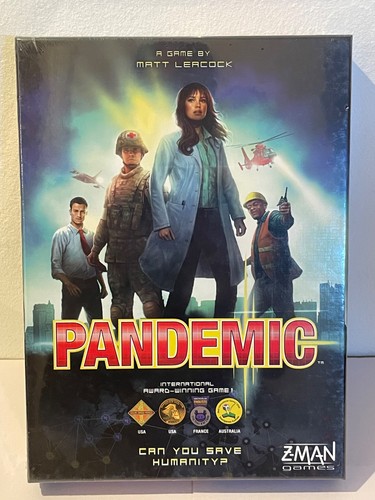 Man pandemic board game - z-man, by