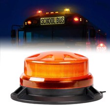 12V Flashing Light LED Amber
