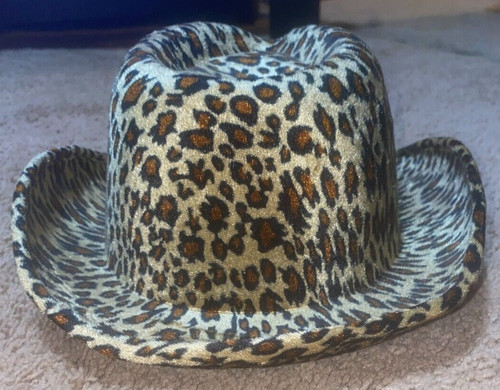 Womens fedora cheetah print - cheetah,