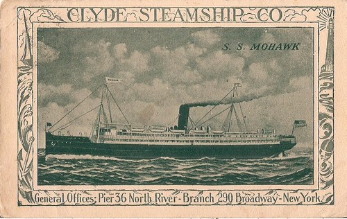 Steamer ship mohawk - steamer, clyde