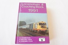 1991 Locomotives & Coaching Stock Book Unmarked Platform 5 