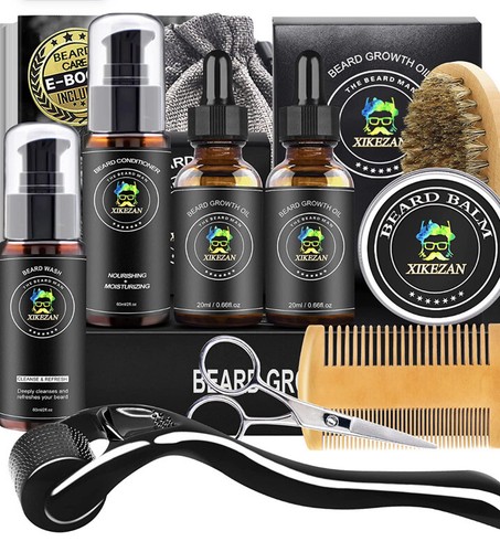 Beard growth kit - growth, kit,w/beard