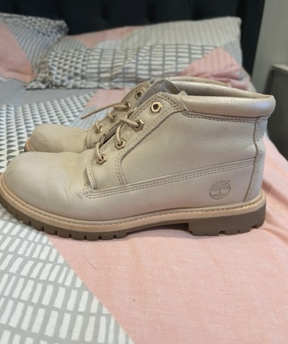 Light pink timberland - , boots