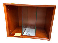 Quadraspire Cube LP Record storage Unit in Cherry Listing for 1 (2 available)